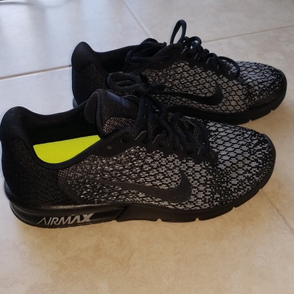 Nike Shoes - Black Nike Air Max Sequent 2